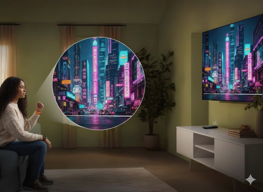 Smart TV Samsung Vision AI TV 43″ NEO QLED ULTRA 4K controle por gestos