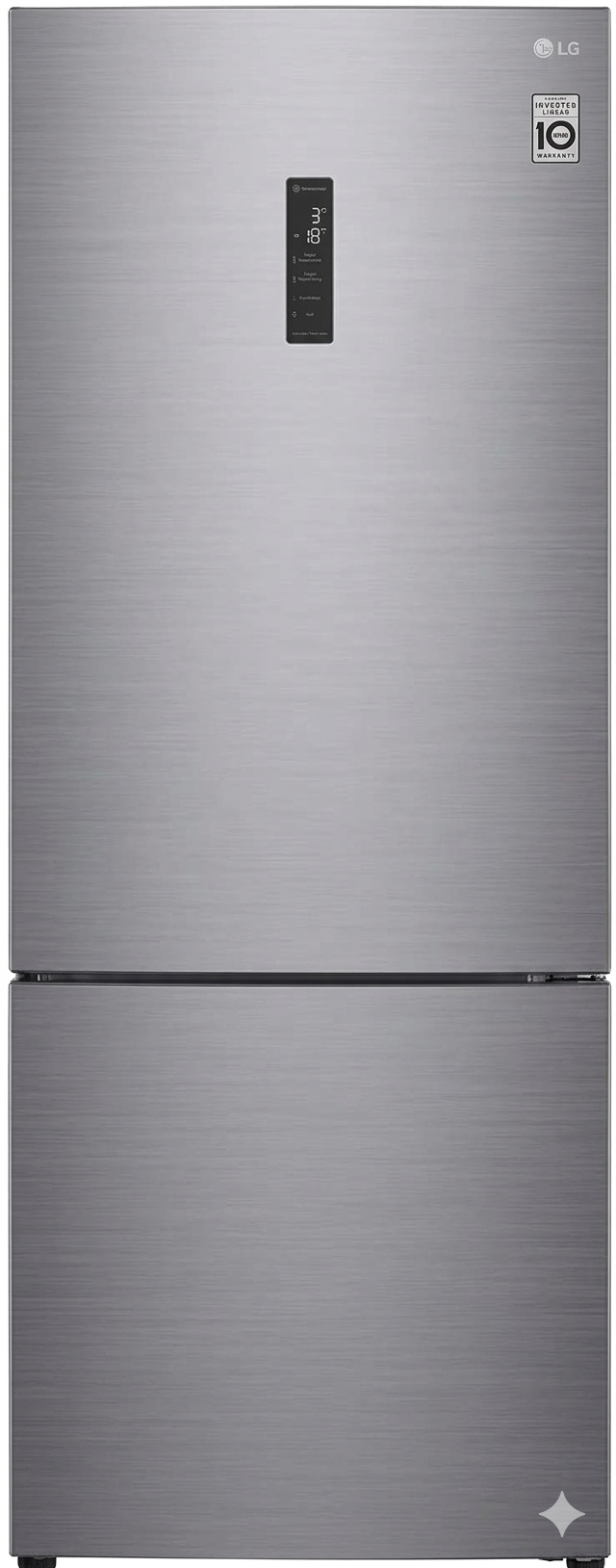 Geladeira LG Bottom Freezer Inverse 451L GC-B569NLLM